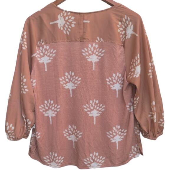 Anthropologie Dolan Alvia Peasant Top Size M - Picture 3 of 5